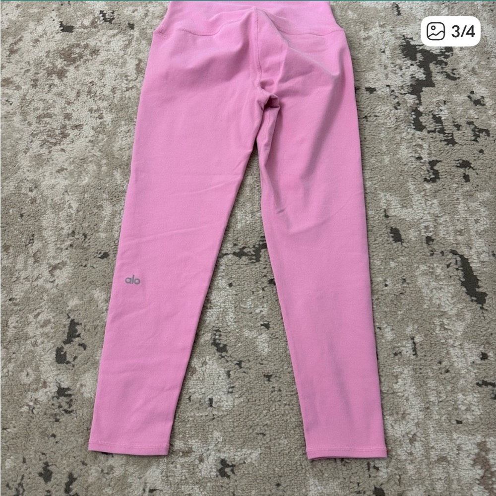 ALO Yoga Alosoft Pink Legging - Picture 3 of 4